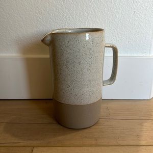 Grey Ceramic Pitcher